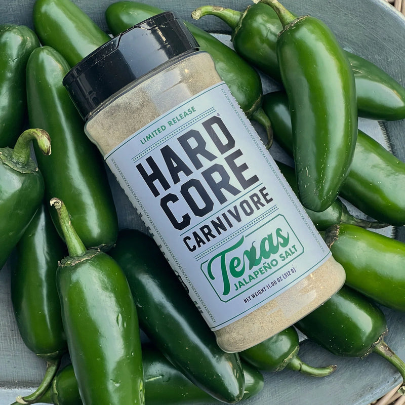 Hardcore Carnivore Texas Jalapeño Salt Seasoning