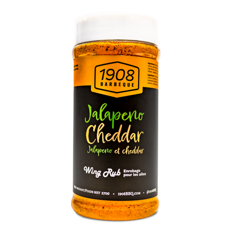 1908 Barbeque Jalapeno Cheddar Rub