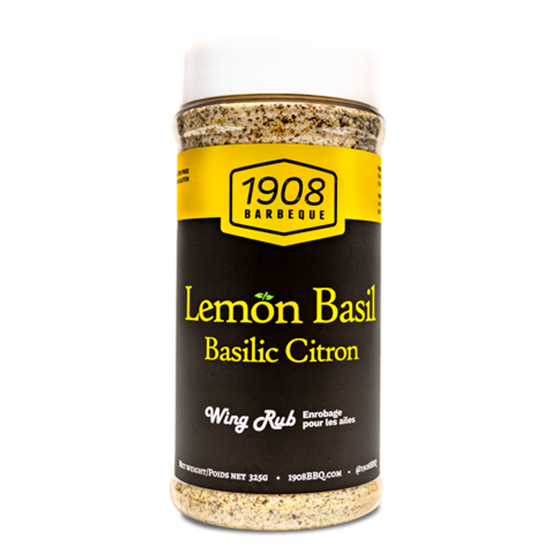 1908 Barbeque Lemon Basil Rub