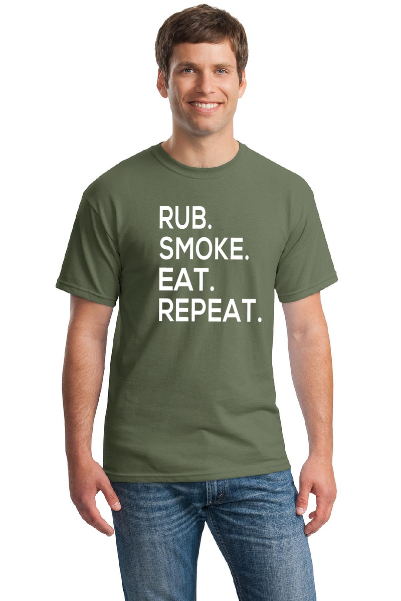 T-Shirt - Rub. Smoke. Eat. Repeat