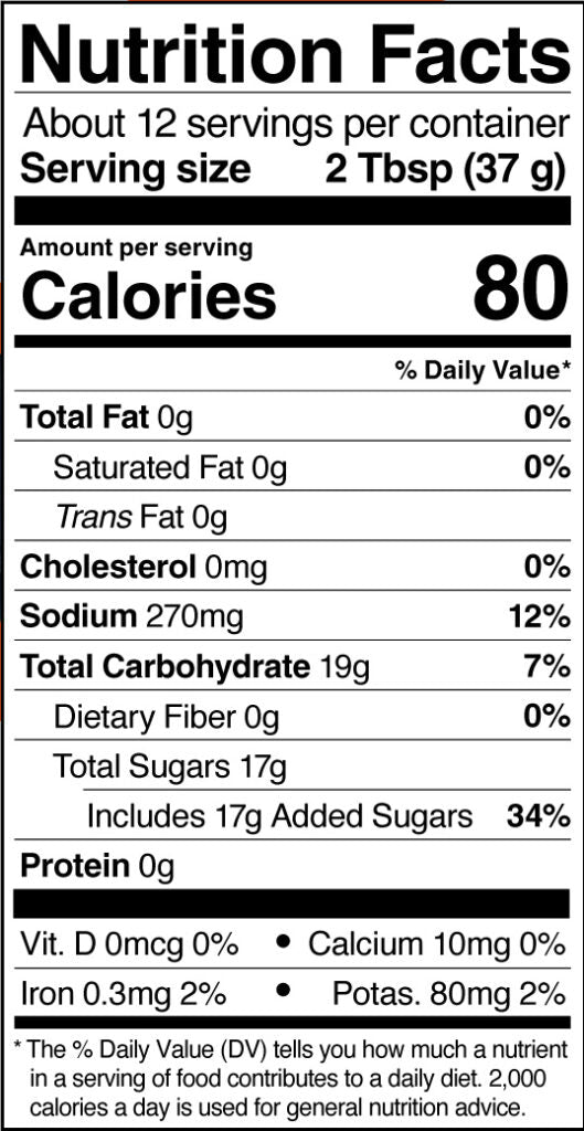 Flavortown Smokin Hickory Bbq Sauce