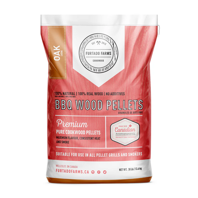 Furtado Farms BBQ Wood Pellets - Oak