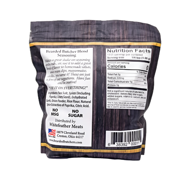 Bearded Butcher Blend Seasoning Original Bulk Bucket/Bag