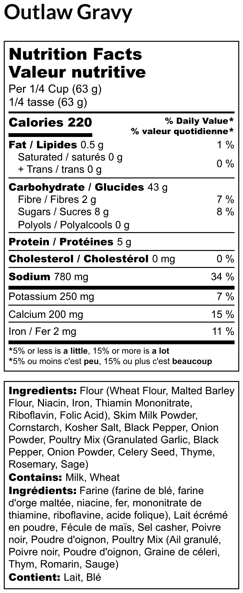 Motley Que Outlaw Gravy