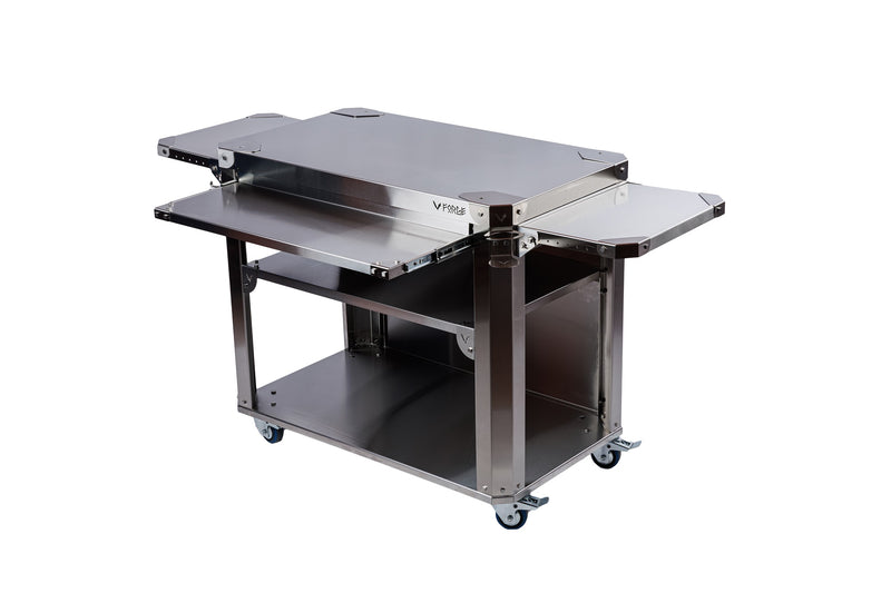 V-Forge Table Odin - Table for double Stainless Steel Grill