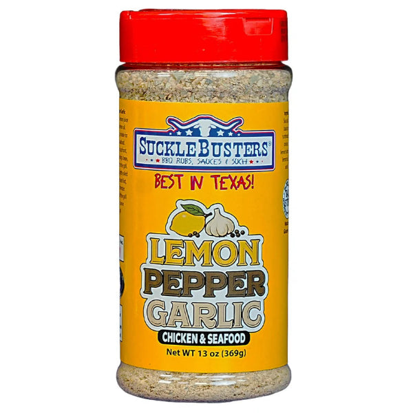 Sucklebusters Lemon Pepper Garlic BBQ Rub