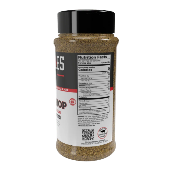 Heath Riles BBQ Steak & Chop Rub & Seasoning