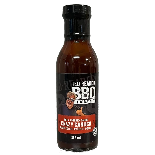 Ted Reader Crazy Canuck BBQ Sauce