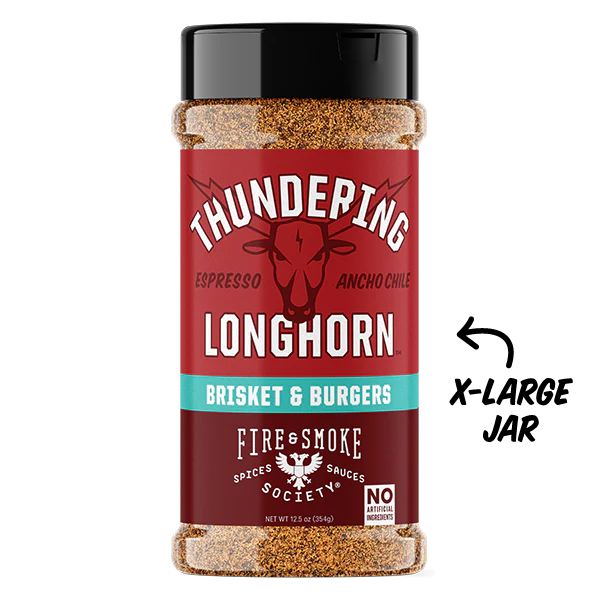 Fire & Smoke Society Thundering Longhorn Beef Rub 12.5oz