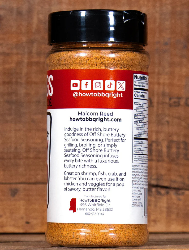 Killer Hogs Off Shore Buttery Seafood Seasoning