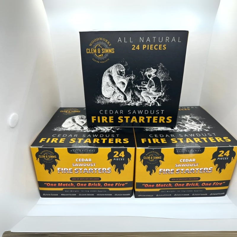 Cedar Fire Starters – 3 Box Bundle - Free Shipping (Collective