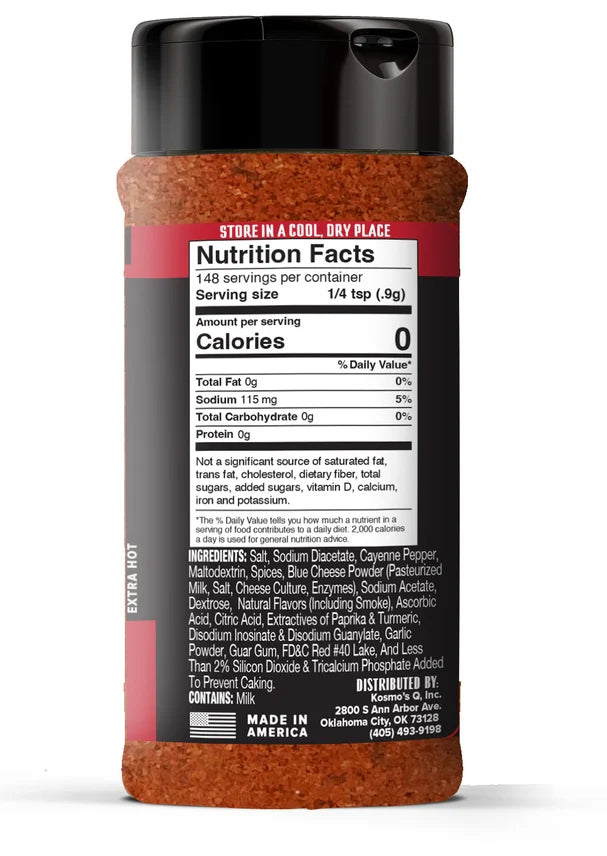 Kosmos Q Buffalo Hot Wing Seasoning