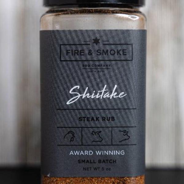 Fire and Smoke BBQ Shiitake