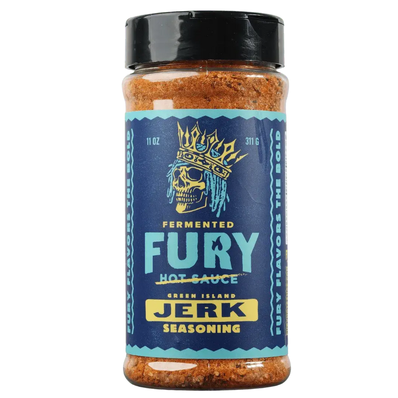 Fury Hot Sauce Green Island - Authentic Jerk Seasoning