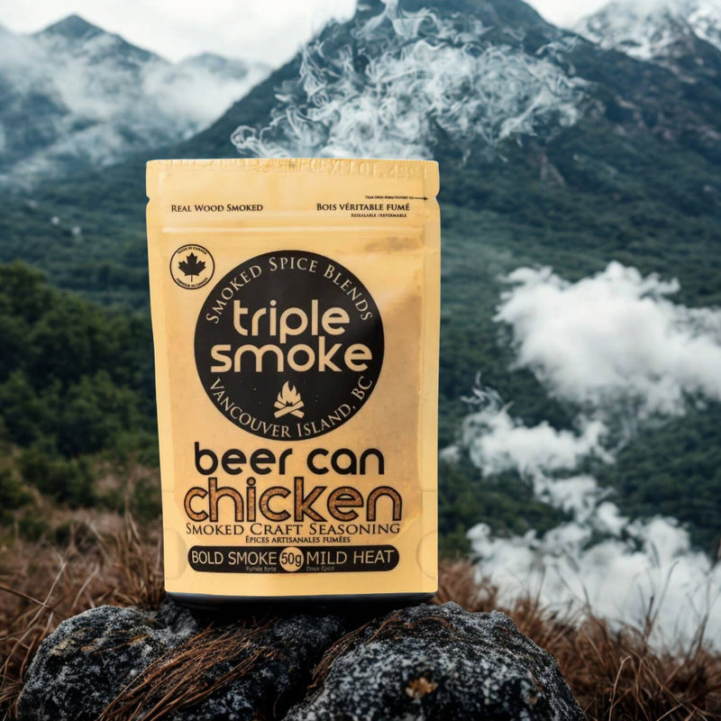 Triple Smoke - Beer Can Chicken - Smoked Seasoning