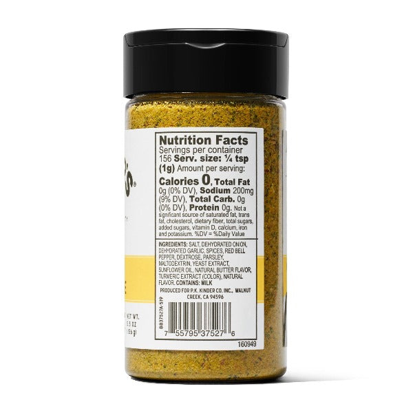 Kinder's Buttery Steakhouse Rub 5.5oz