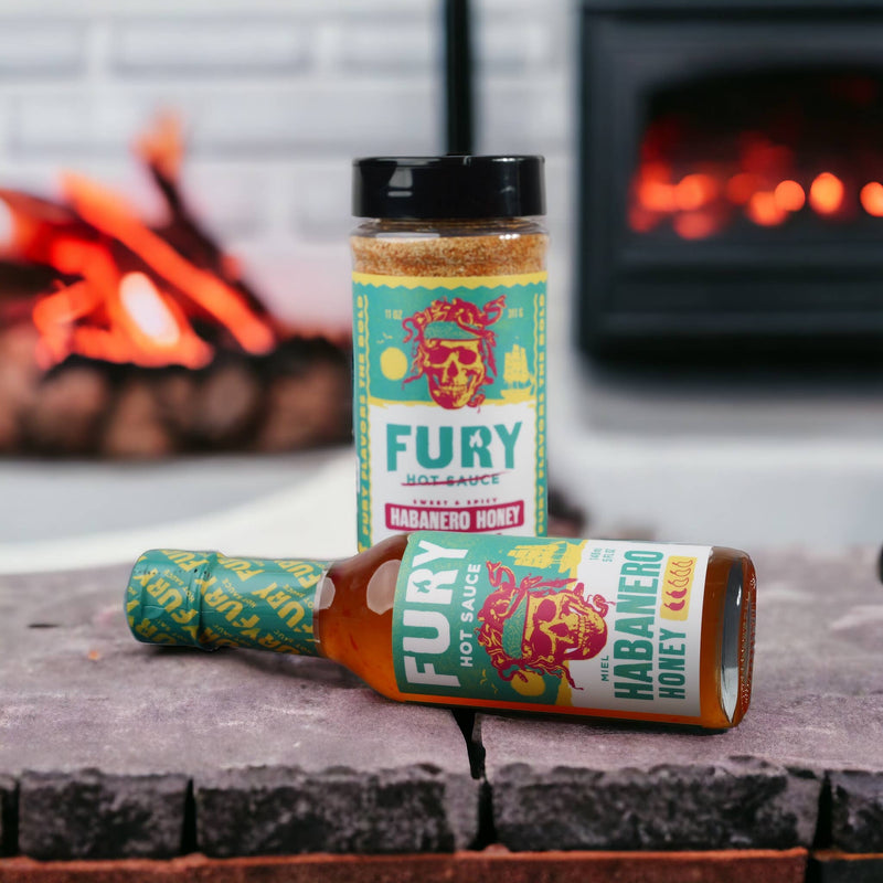 Fury Hot Sauce Habanero Honey Seasoning - BBQ Rub
