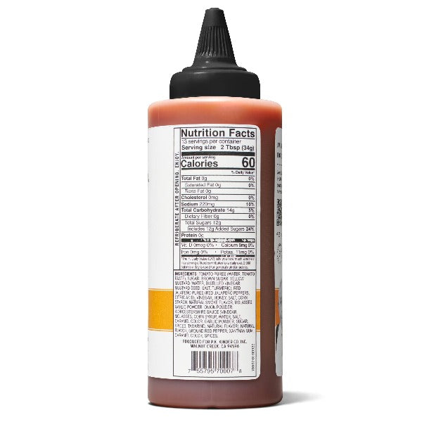 Kinder's Honey Hot BBQ Sauce 15.5oz
