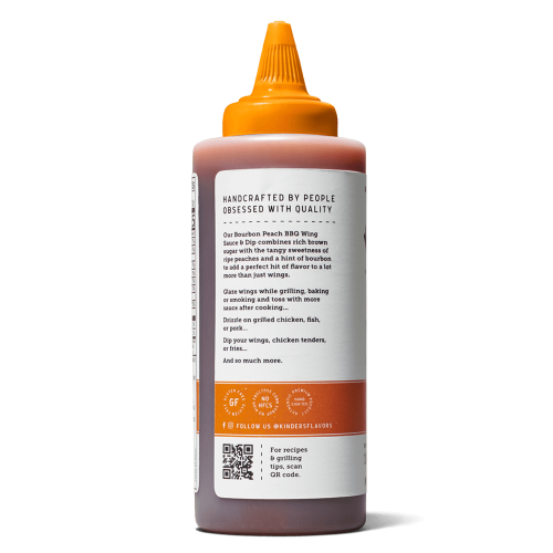 Kinder's Bourbon Peach BBQ Wing Sauce