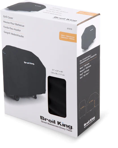 Broil King 67470 Select Bbq Cover 51-inch Fits Baron, Monarch, Gem 300 Series