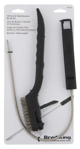 Broil King Burner Brush & Maintenance Set Stainless Steel 64310