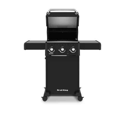 Broil King CROWN 310 3-Burner BBQ with Heavy-Duty Cast Iron Cooking Grids
