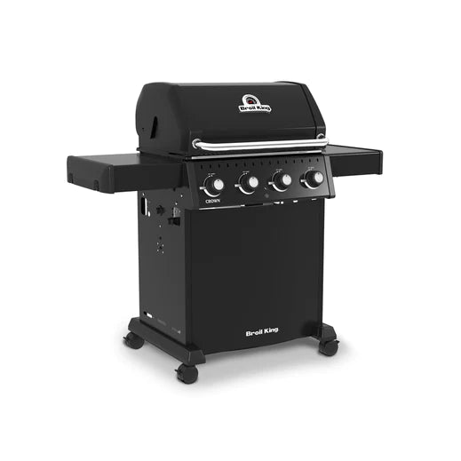 Broil King CROWN 410 4-Burner BBQ with Heavy-Duty Cast Iron Cooking Grids