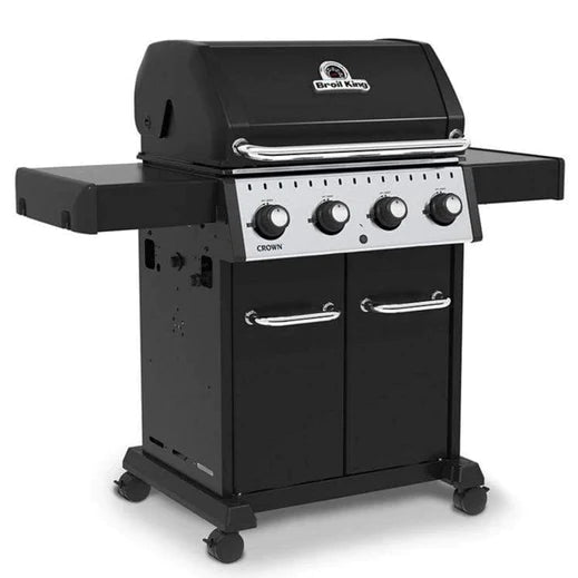 Broil King CROWN 420 4-Burner BBQ with Heavy-Duty Cast Iron Cooking Grids