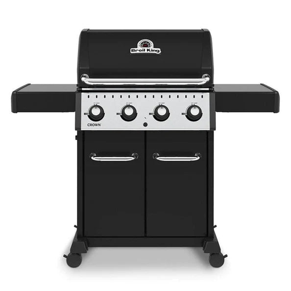 Broil King CROWN 420 4-Burner BBQ with Heavy-Duty Cast Iron Cooking Grids