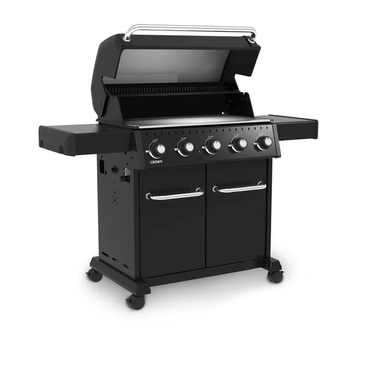 Broil King CROWN 520 Pro 5-Burner BBQ with 8mm Stainless Steel Cooking Grids