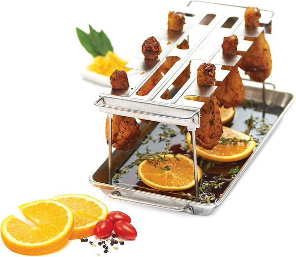 Broil King Drumstick & Wing Rack (Stainless Steel) 64152