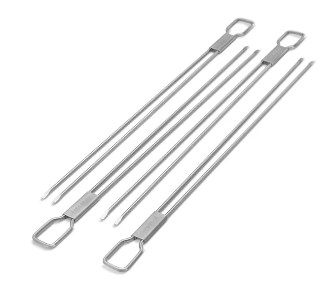 Broil King Dual Prong Stainless Steel Skewers 64049