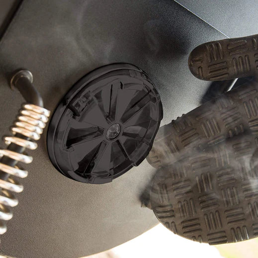 Broil King REGAL Charcoal Offset Smoker 400 w/ Heavy Duty Cast Iron Grids