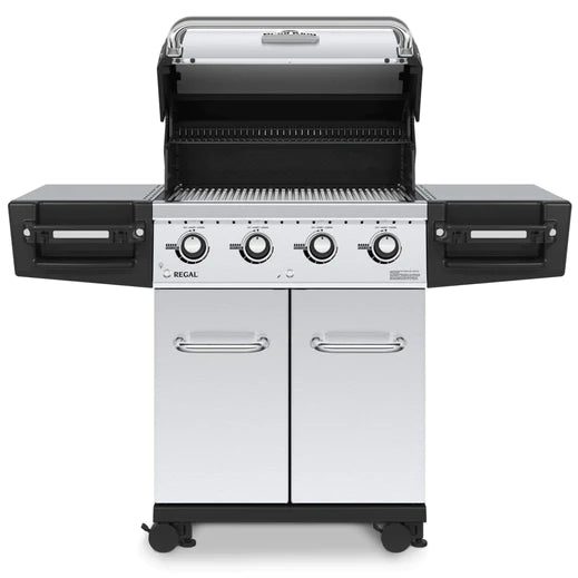 Broil King REGAL S420 PRO 4-Burner BBQ with 9mm Stainless Steel Cooking Grids
