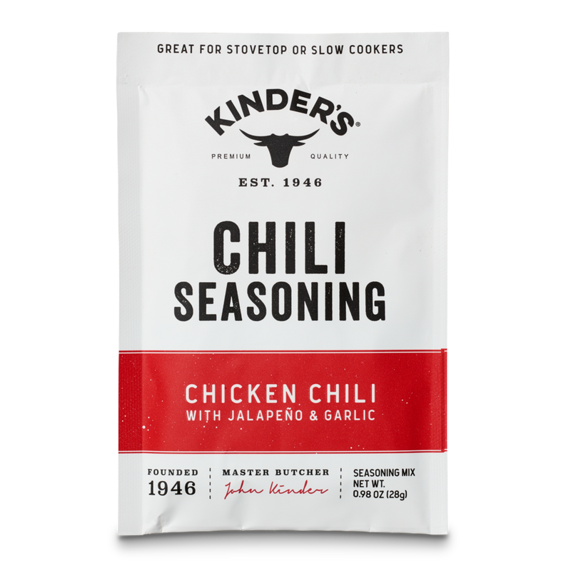 Kinder's Chili Seasoning Chicken Chili
