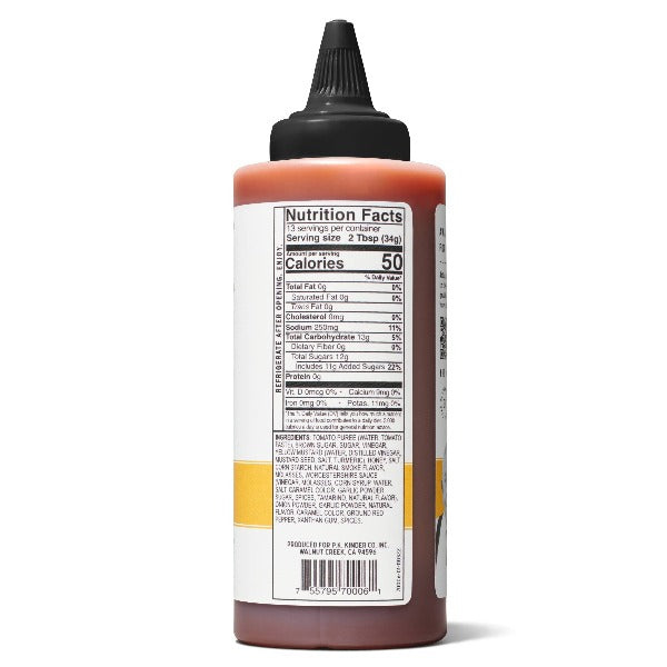 Kinder's Honey BBQ Sauce 15.5oz