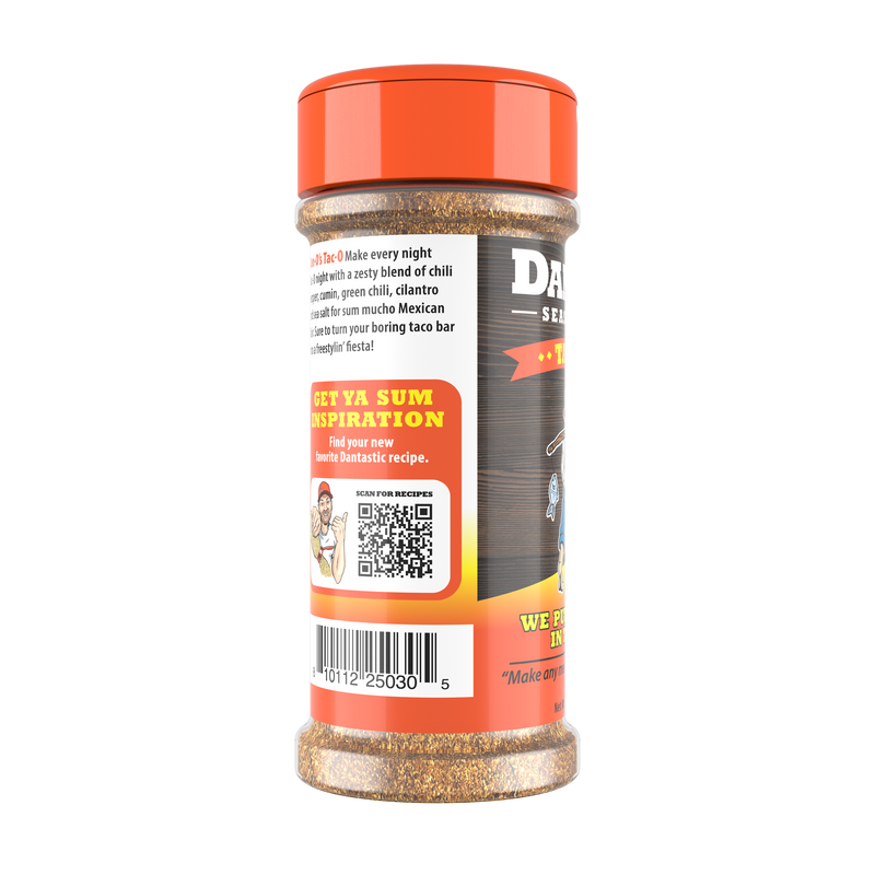 Dan-O’s Tac-O Seasoning - Small Bottle