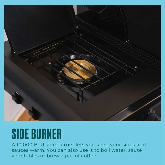 Charbroil Pro Series 4 Burner Gas Grill with Side Burner 463281024