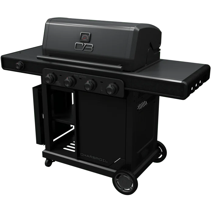 Charbroil Pro Series 4 Burner Gas Grill with Side Burner 463281024