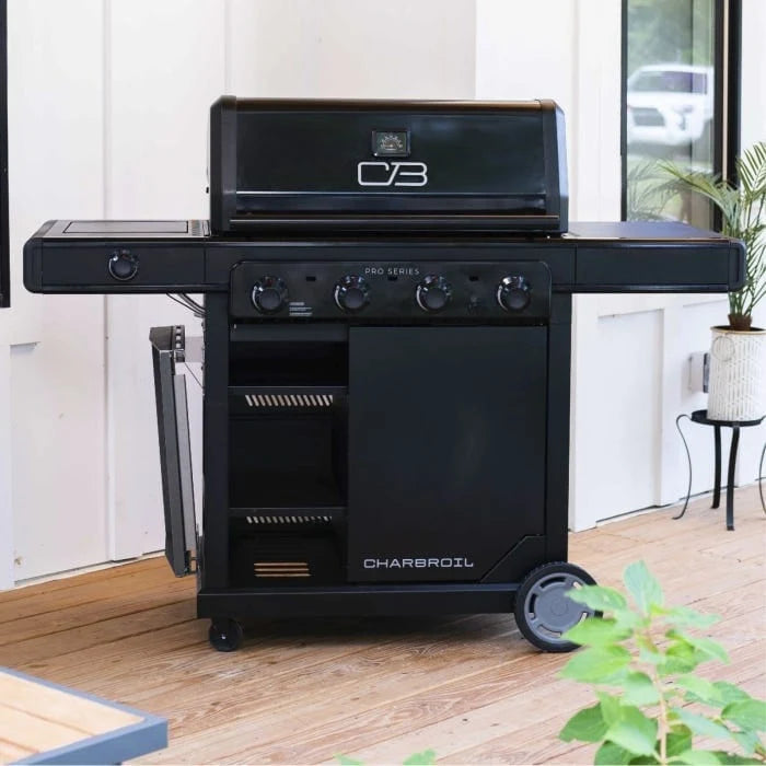 Charbroil Pro Series 4 Burner Gas Grill with Side Burner 463281024