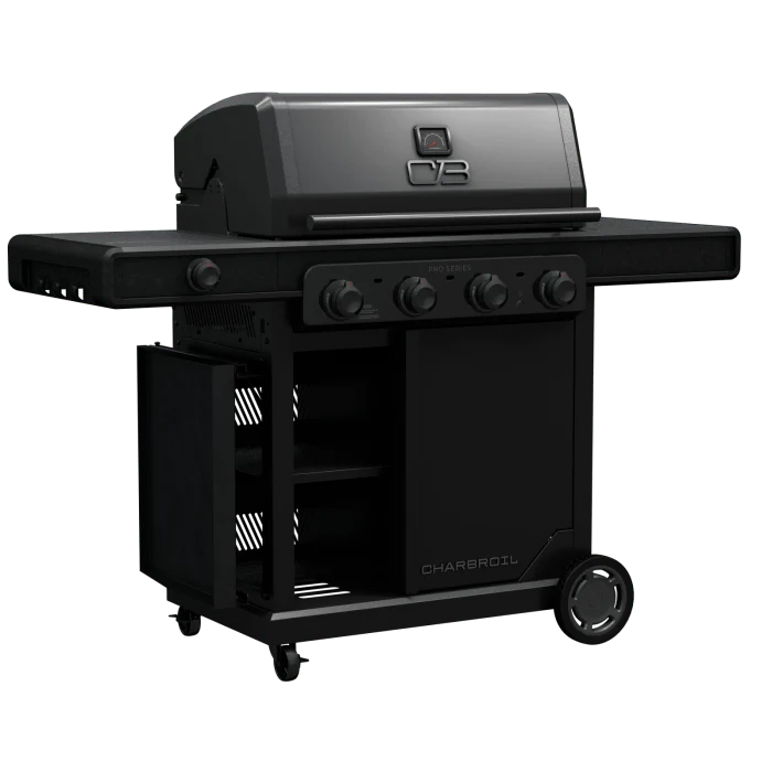 Charbroil Pro Series 4 Burner Gas Grill with Side Burner 463281024