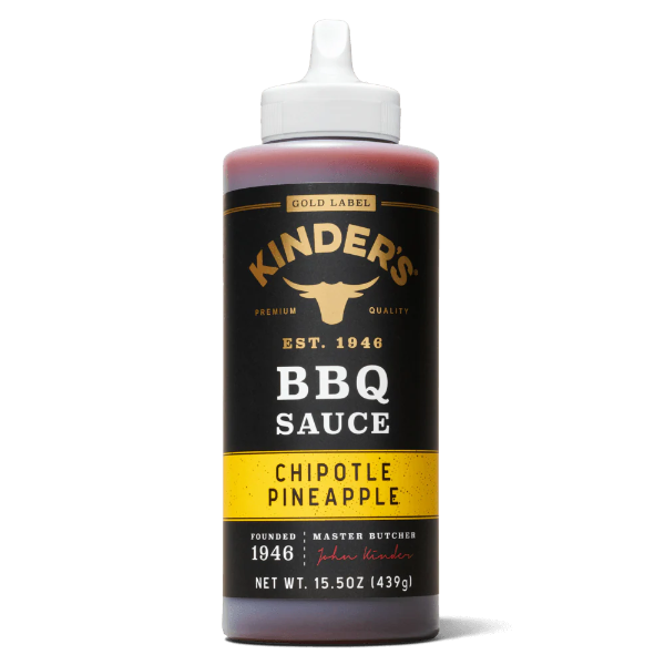 Kinder's Chipotle Pineapple BBQ Sauce 15.5oz