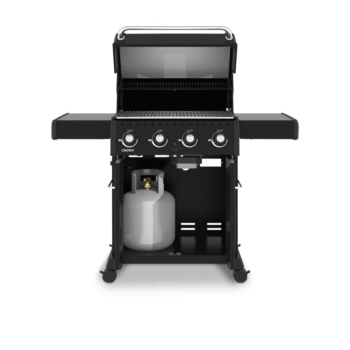 Broil King CROWN 420 Pro 4-Burner BBQ with 8mm Stainless Steel Cooking Grids