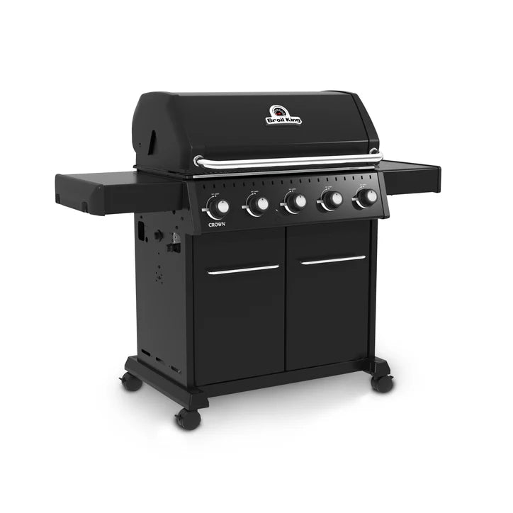 Broil King CROWN 520 Pro 5-Burner BBQ with 8mm Stainless Steel Cooking Grids