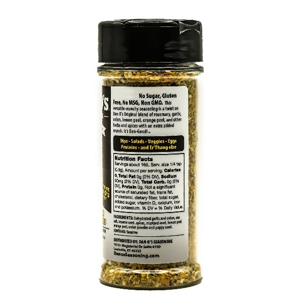 Dan-O's Crunchy Seasoning - Small Bottle