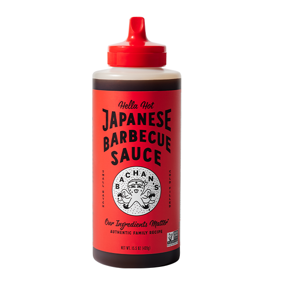 Bachan's Hella Hot Japanese Barbecue Sauce, 15.5oz