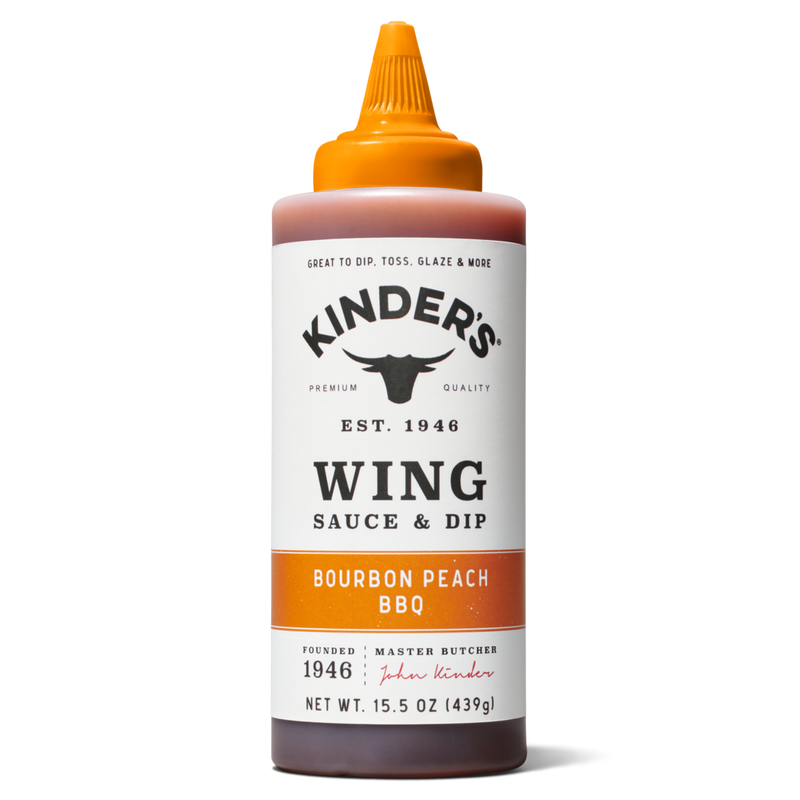 Kinder's Bourbon Peach BBQ Wing Sauce