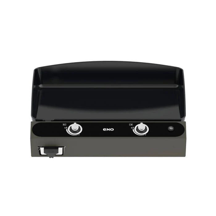 ENO La Plancha Bergerac 2400 Cargo Grey 3-Season 2-Burner Gas Griddle