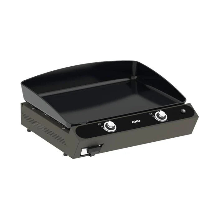 ENO La Plancha Bergerac 2400 Cargo Grey 3-Season 2-Burner Gas Griddle