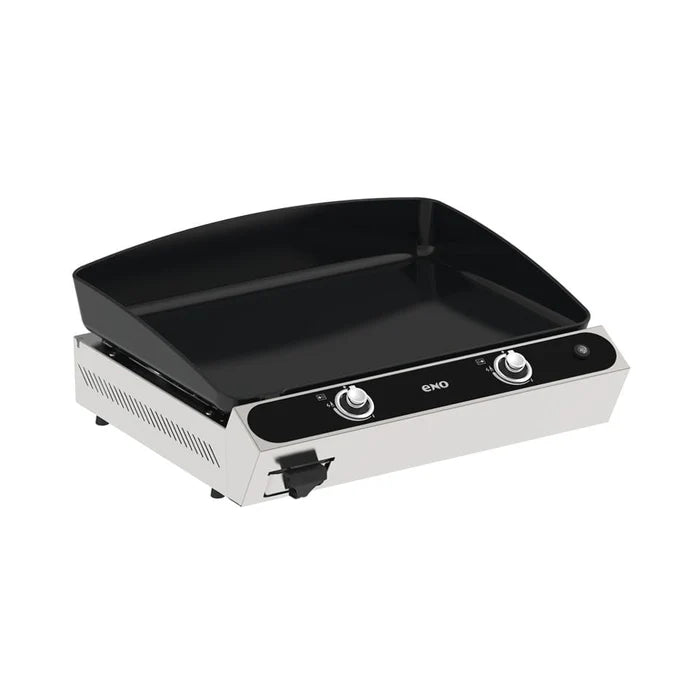 ENO La Plancha Bergerac 2400 Stainless 4-Season 2-Burner Gas Griddle